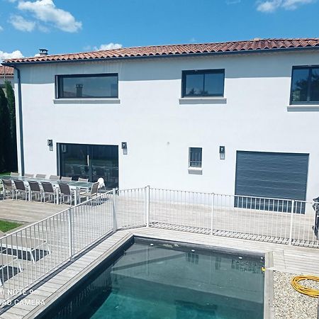 Maison Moderne Avec Piscine Villa Alès Buitenkant foto